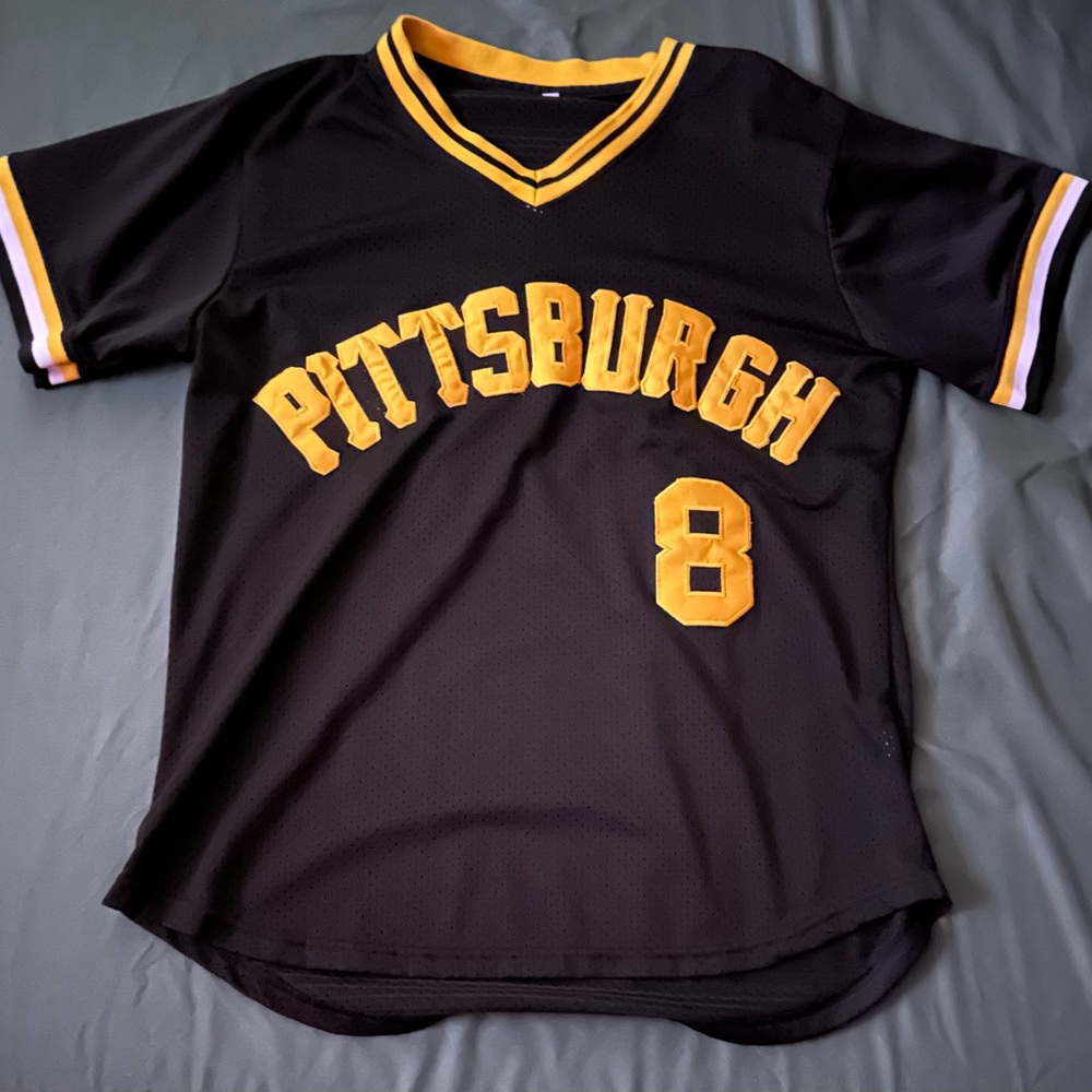 MLB Pittsburgh Pirates #8 Baseball Jersey